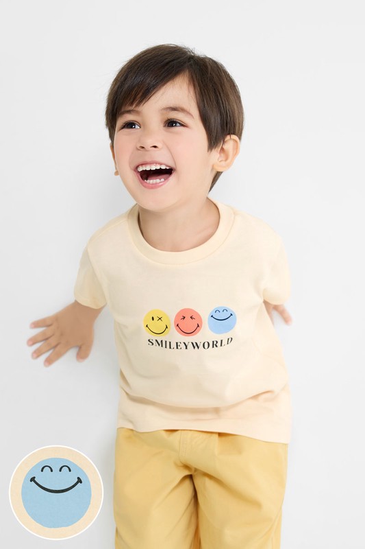 SmileyWorld®印花T恤-03-童