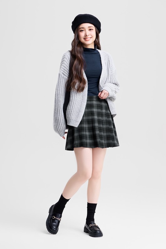 heatup立領長袖上衣-女