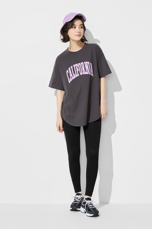 彈力九分內搭褲-女