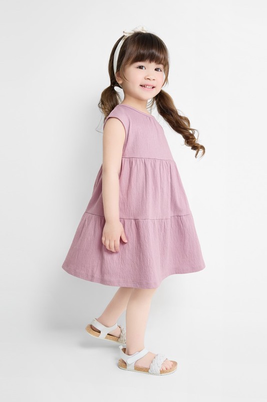 棉質背心洋裝-童