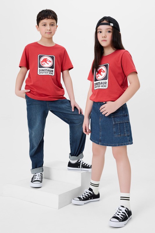 Jurassic World印花T恤-07-童