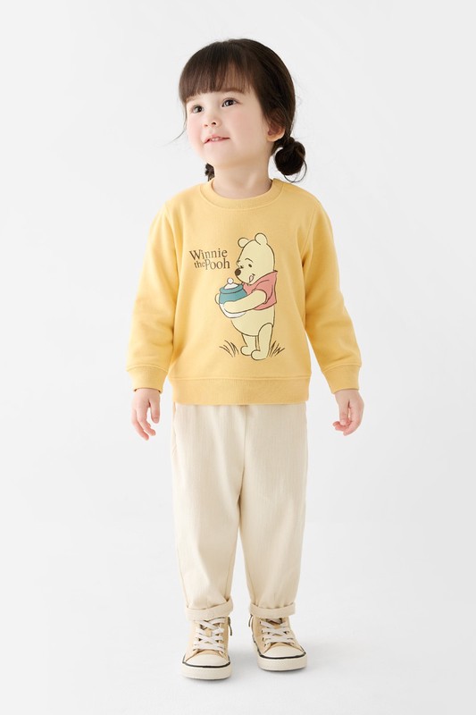 迪士尼系列毛圈印花圓領衫-04-Baby