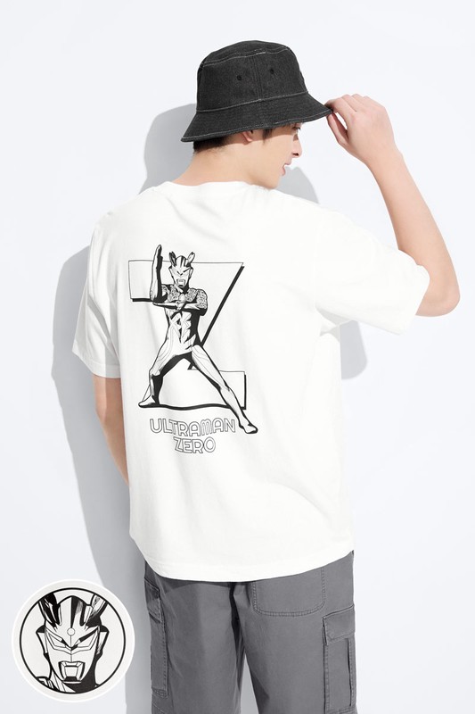 超人力霸王厚版印花T恤-01-男