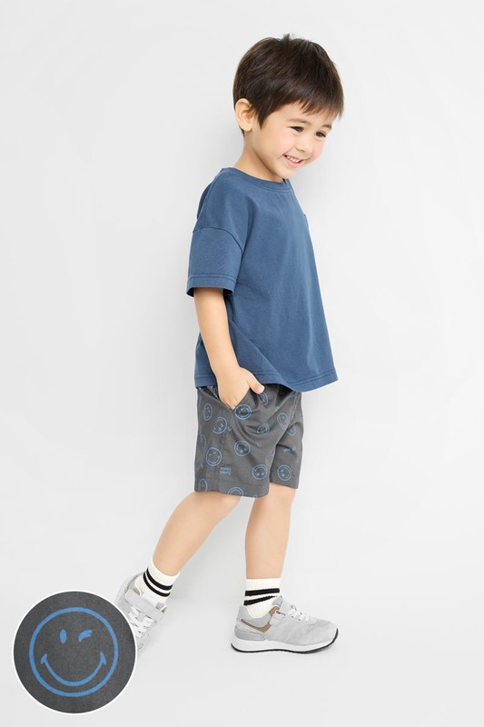 SmileyWorld®輕便鬆緊短褲-童