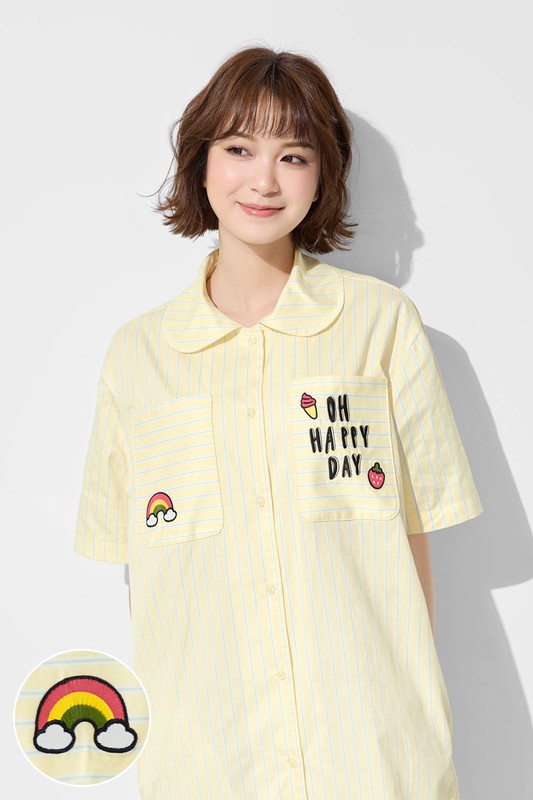 棉質安心防凸點家居洋裝-女