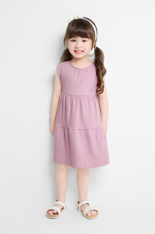 棉質背心洋裝-童