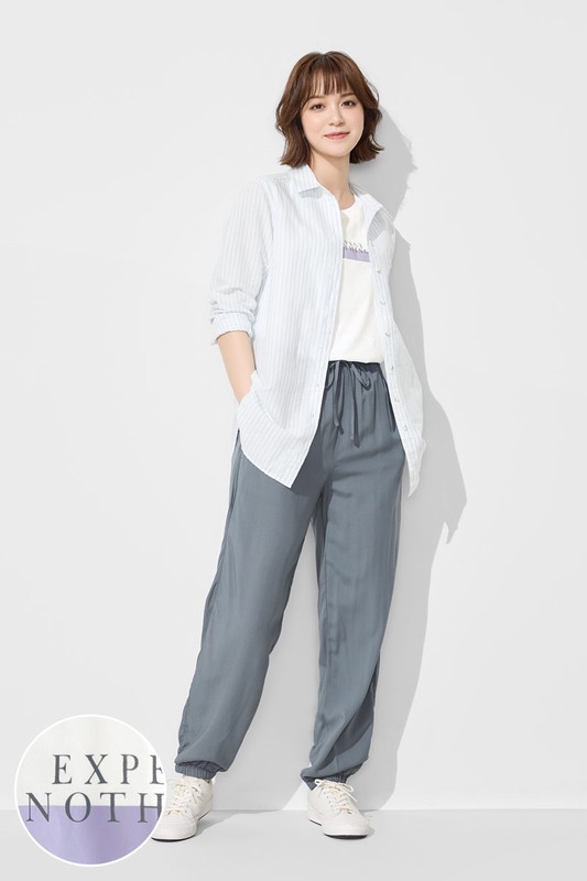 純棉文字印花背心-女