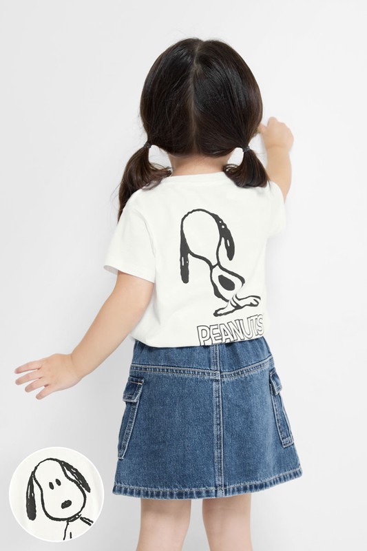 史努比系列印花T恤-02-童