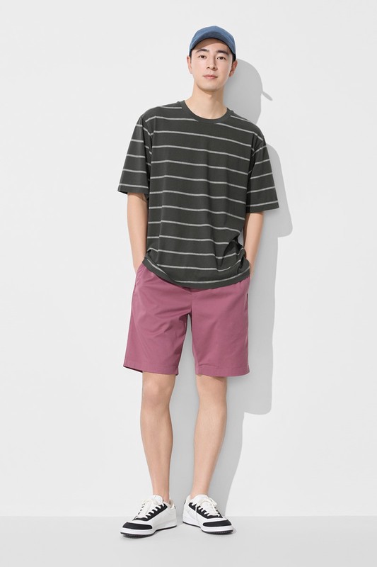 快乾棉質輕便短褲-男