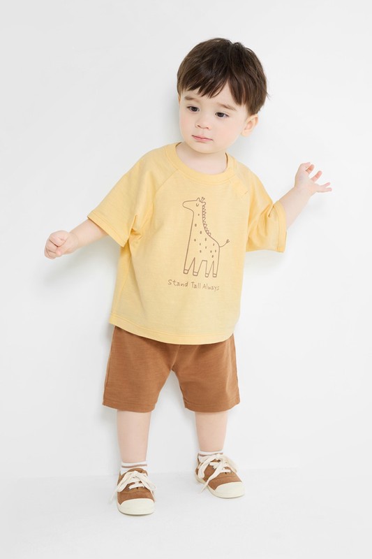 竹節棉短褲-Baby