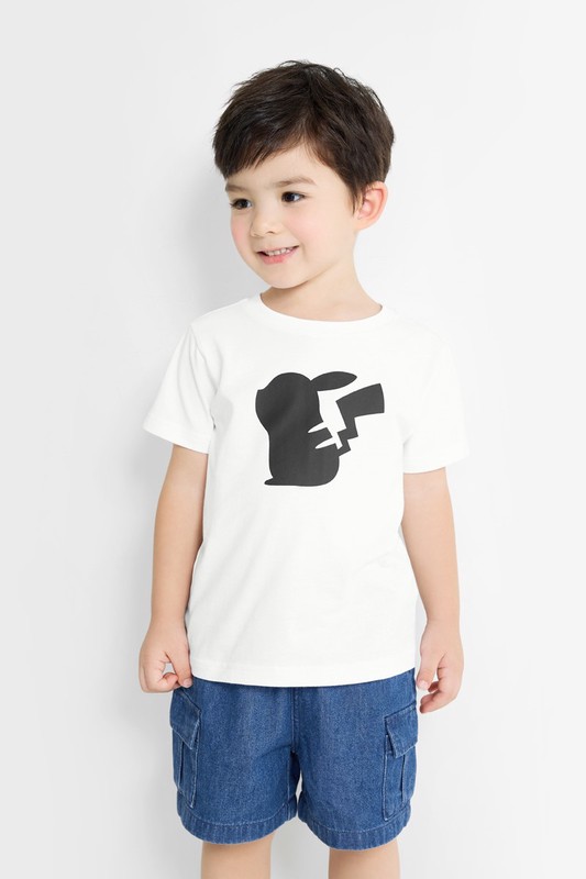 寶可夢印花T恤-01-童