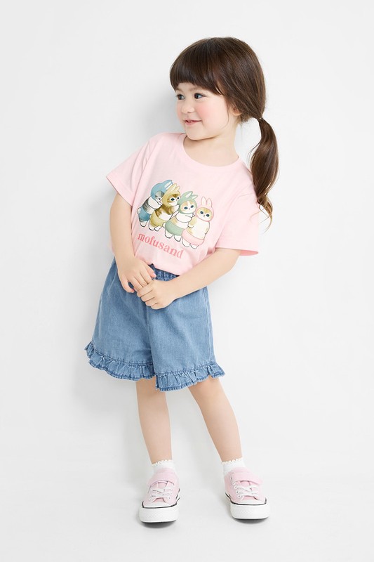 貓福珊迪印花T恤-02-童