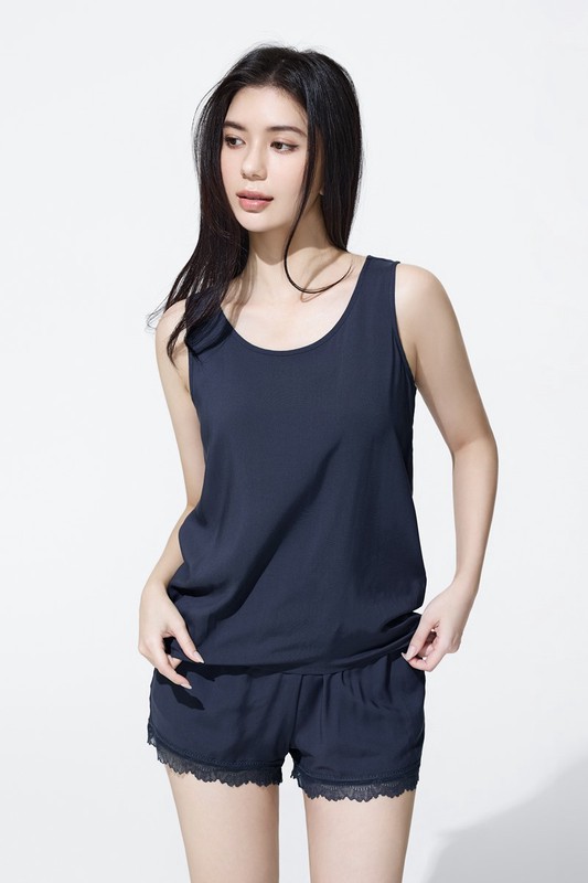 嫘縈背心家居套裝-女