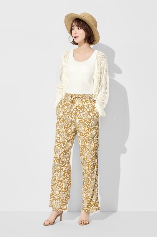 鏤空綁帶開襟外套-女