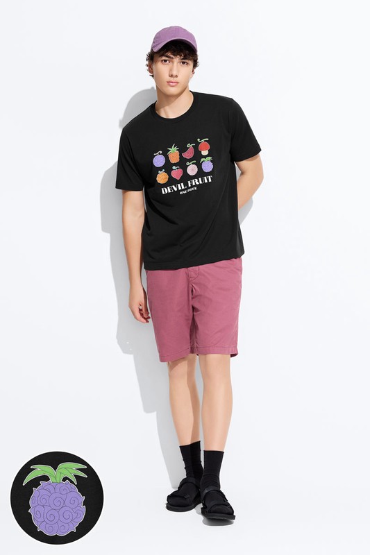 航海王印花T恤-05-男