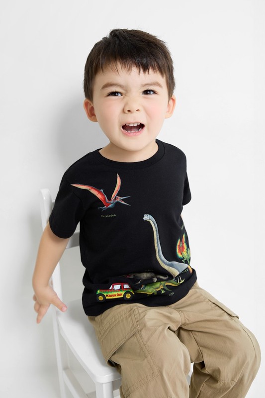 Jurassic World印花T恤-03-童