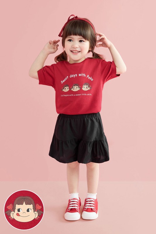 PEKO & POKO印花T恤-11-童