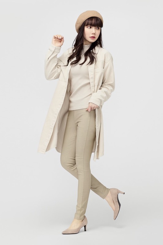 彈力顯瘦緊身褲-女