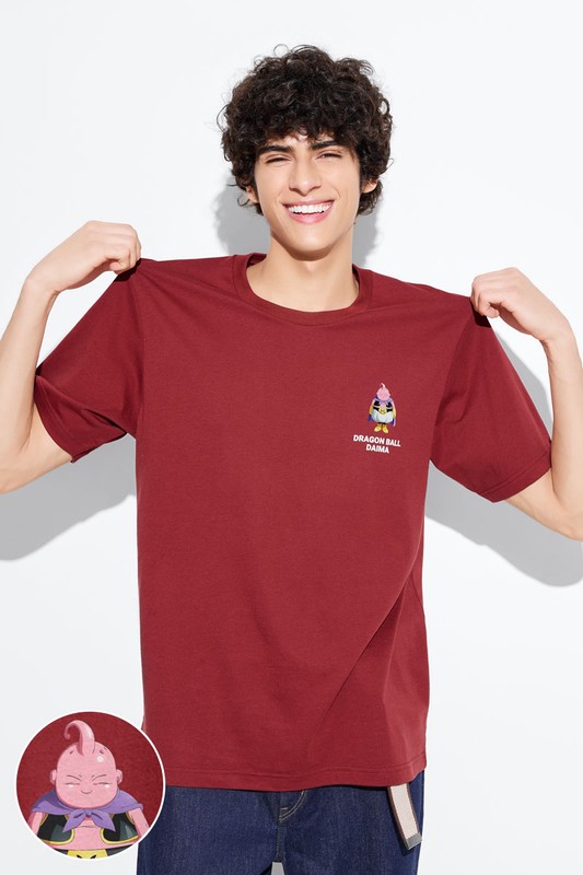 七龍珠大魔印花T恤-01-男