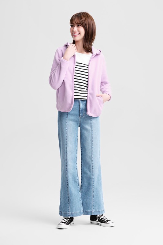 Fleece連帽外套-女