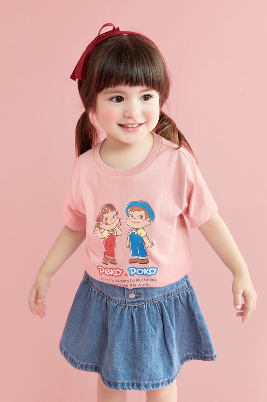 PEKO & POKO印花T恤-10-童