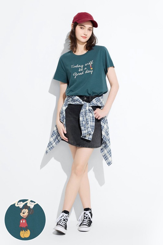 迪士尼系列印花T恤-31-女