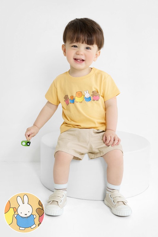 Miffy and Friends印花T恤-03-Baby