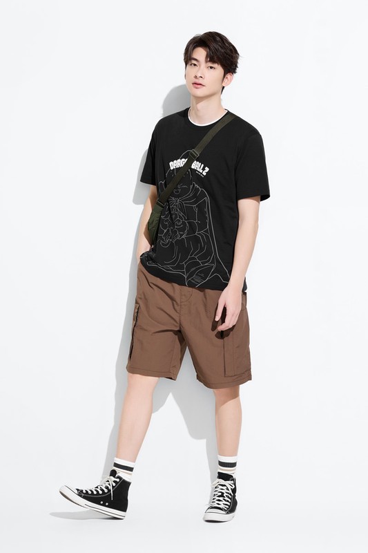 七龍珠Z印花T恤-06-男