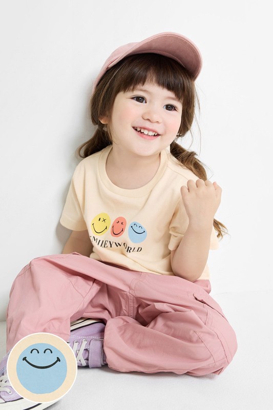 SmileyWorld®印花T恤-03-童