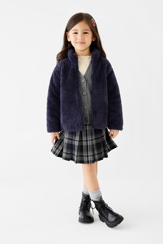 長刷毛外套-童