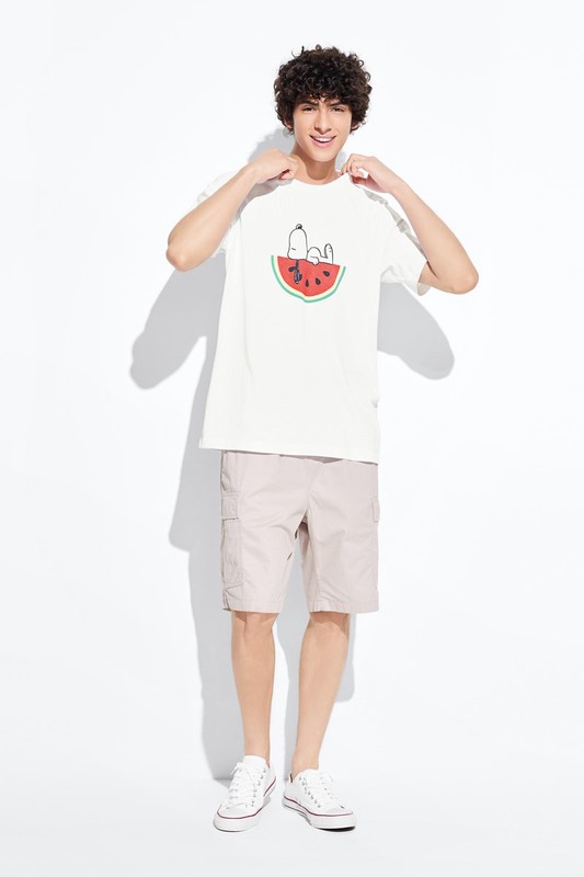 史努比系列印花T恤-03-男