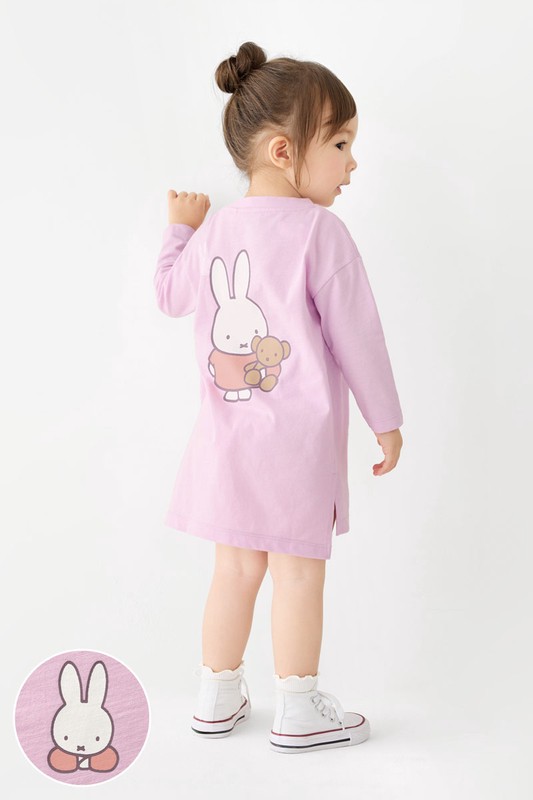 Miffy竹節棉長版上衣-Baby