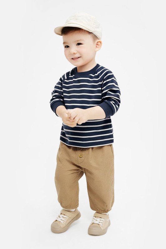 小毛圈條紋上衣-Baby