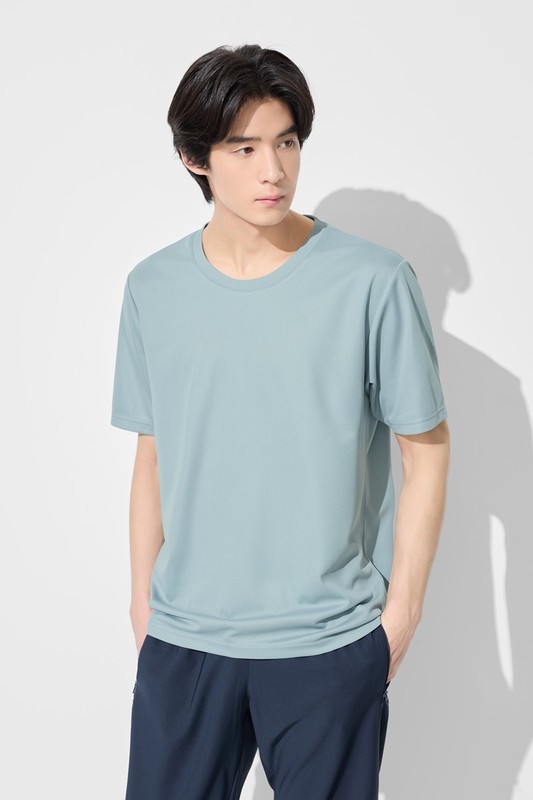 吸排圓領T恤-男