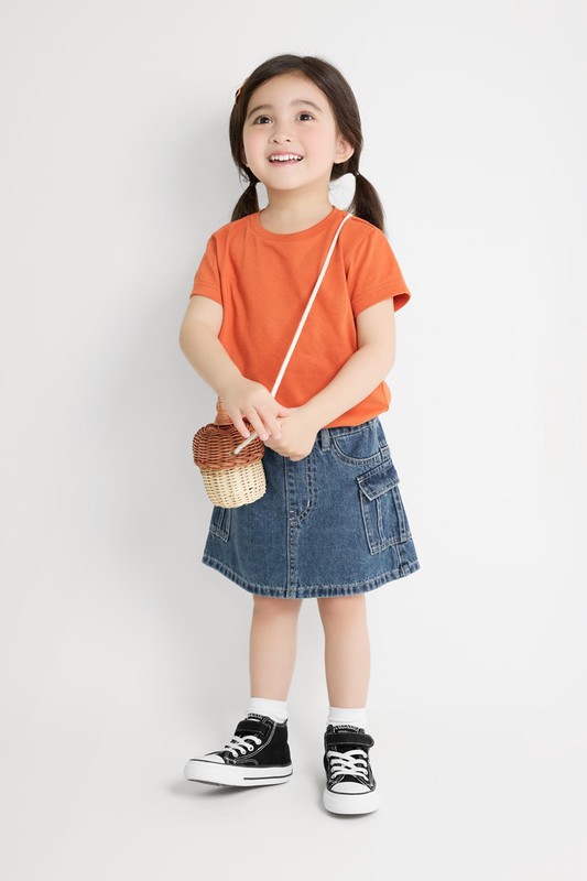 快乾棉圓領T恤-童