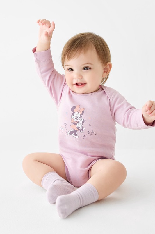 迪士尼系列純棉羅紋包臀衣-Baby