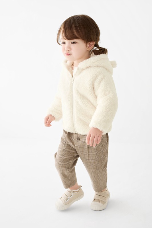 長刷毛連帽外套-Baby