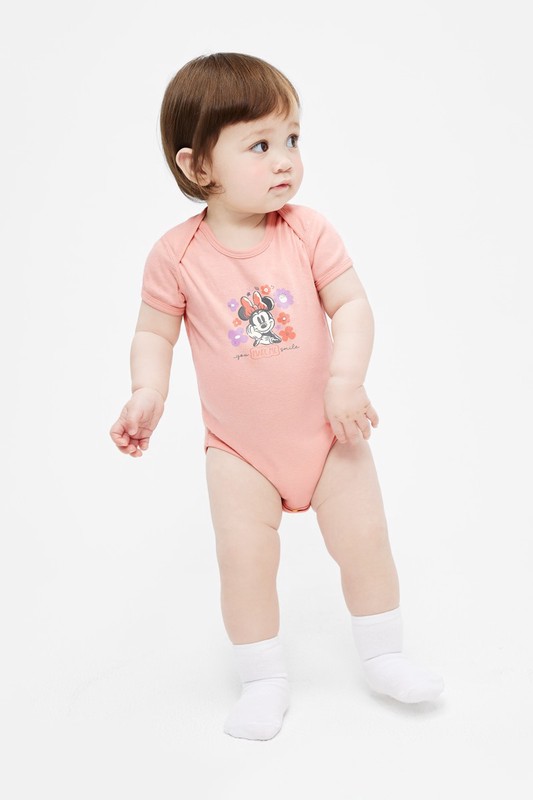 迪士尼系列純棉羅紋包臀衣-Baby