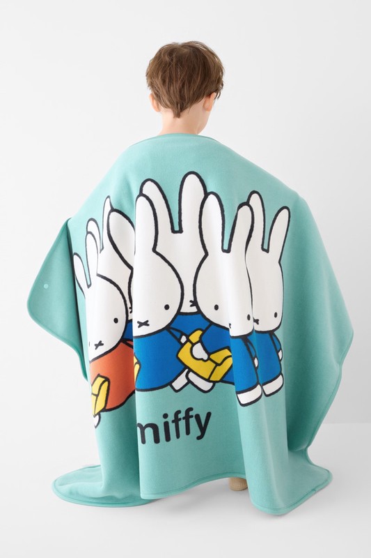 Miffy Fleece家居毯-中性毯