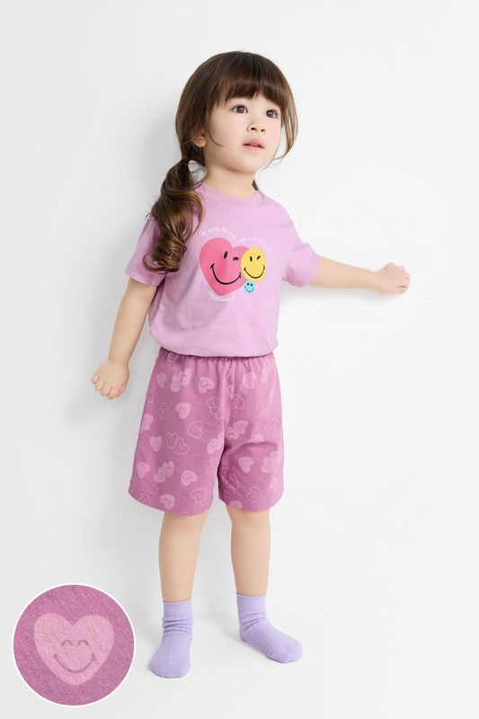 SmileyWorld®純棉家居套裝-童