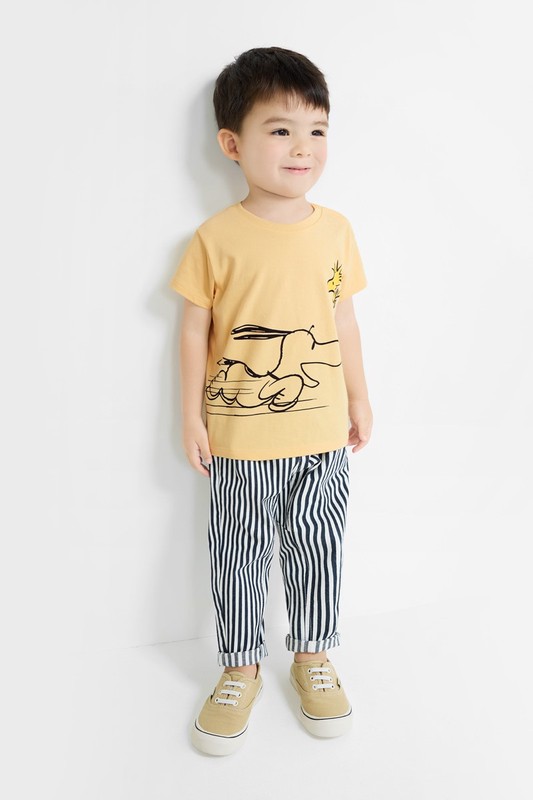 史努比系列印花T恤-07-童