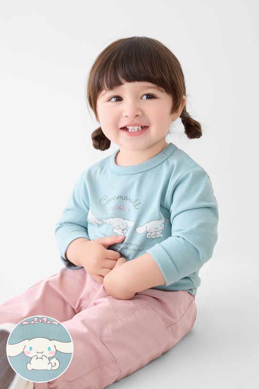 三麗鷗長袖印花T恤-03-Baby