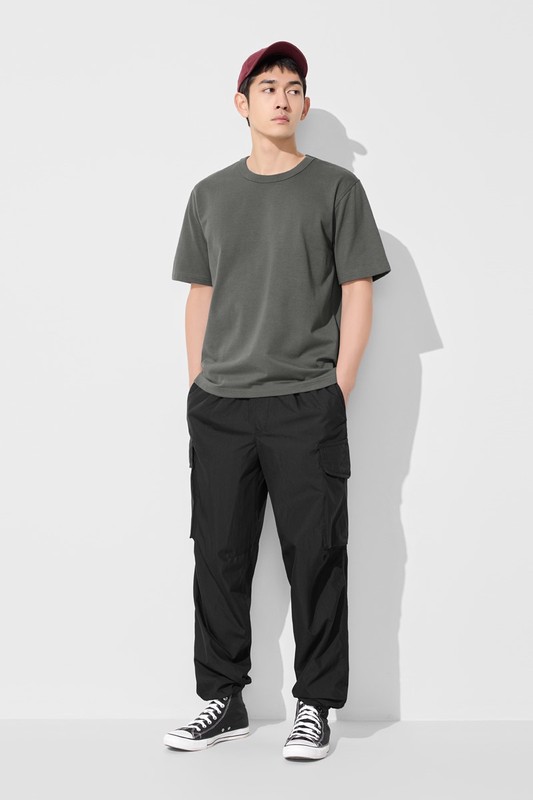 純棉厚磅圓領T恤-男