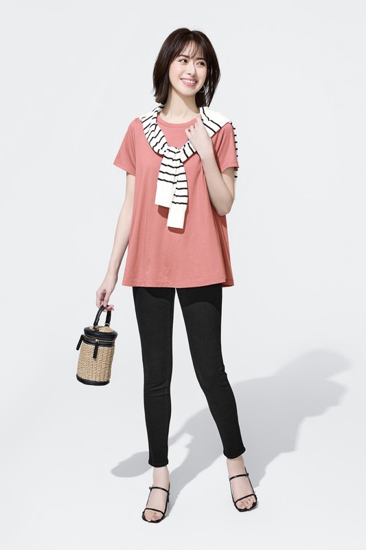 莫代爾寬襬上衣-女