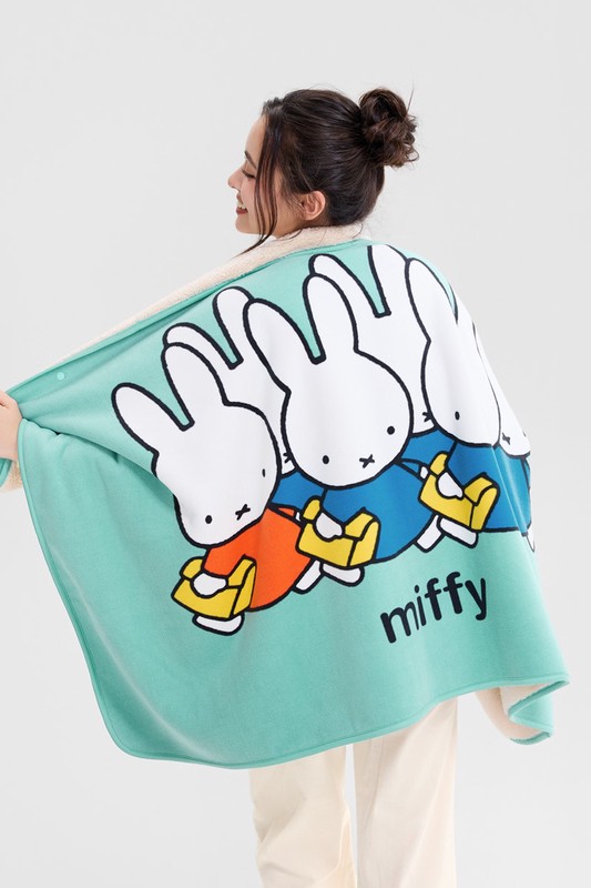 Miffy Fleece家居毯-中性毯