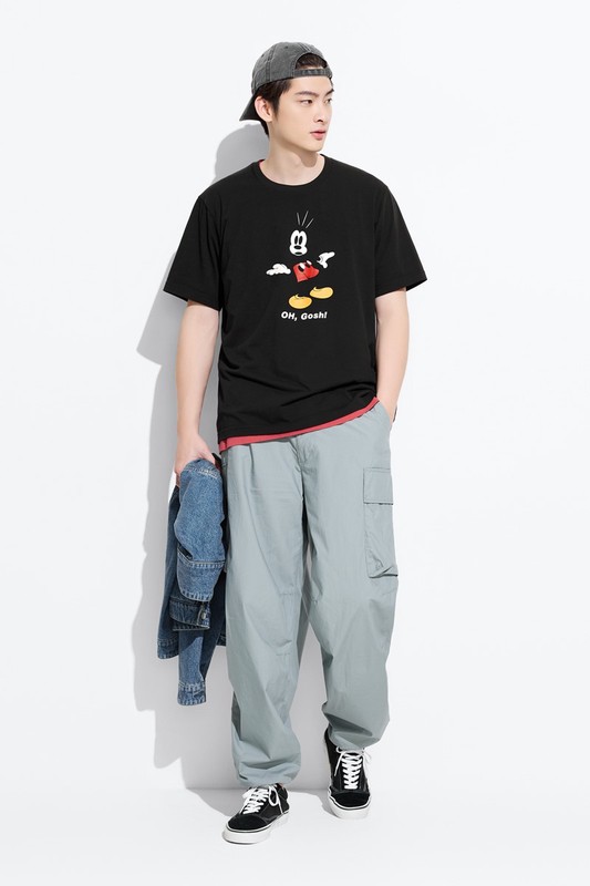 迪士尼系列印花T恤-40-男