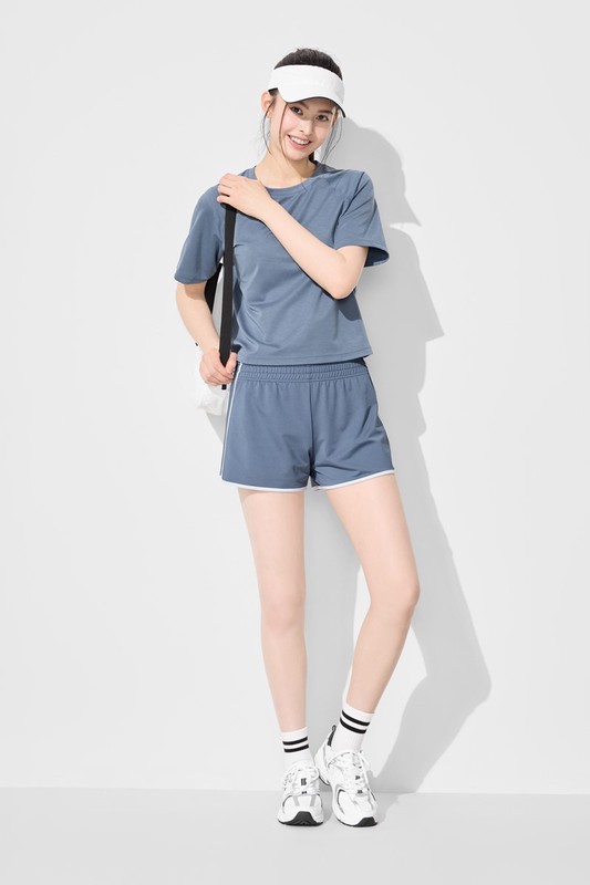 吸排拉克蘭短版T恤-女