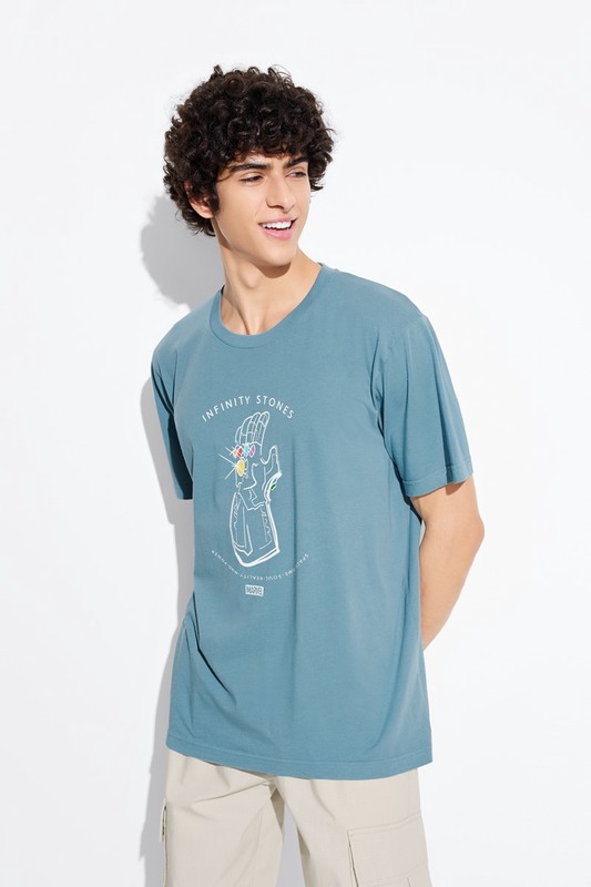 漫威系列印花T恤-05-男