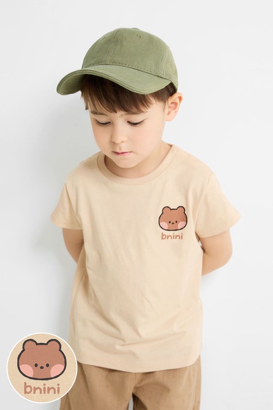 LINE FRIENDS minini印花T恤-01-童