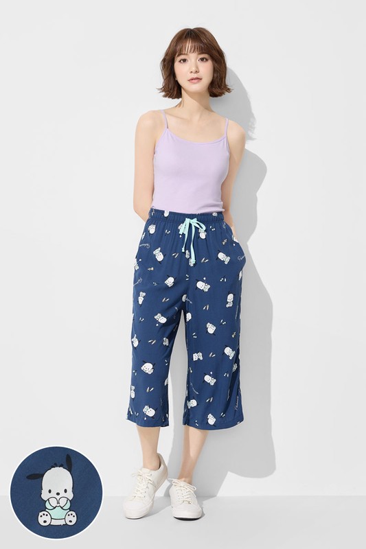 三麗鷗嫘縈七分褲-02-女